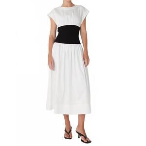 NEW JS71 alix dress in white